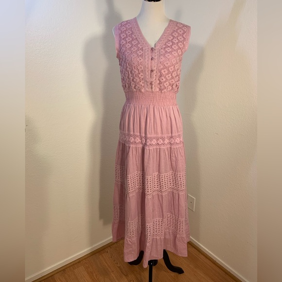 NWT! NAOO Nation AK Outfits Lilac Cotton Dress